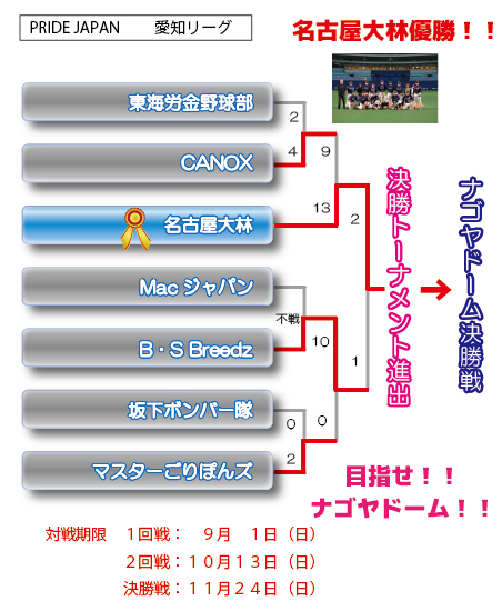 全国草野球大会プライドジャパン開催大会